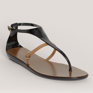 Sergio Rossi black sandals size 38